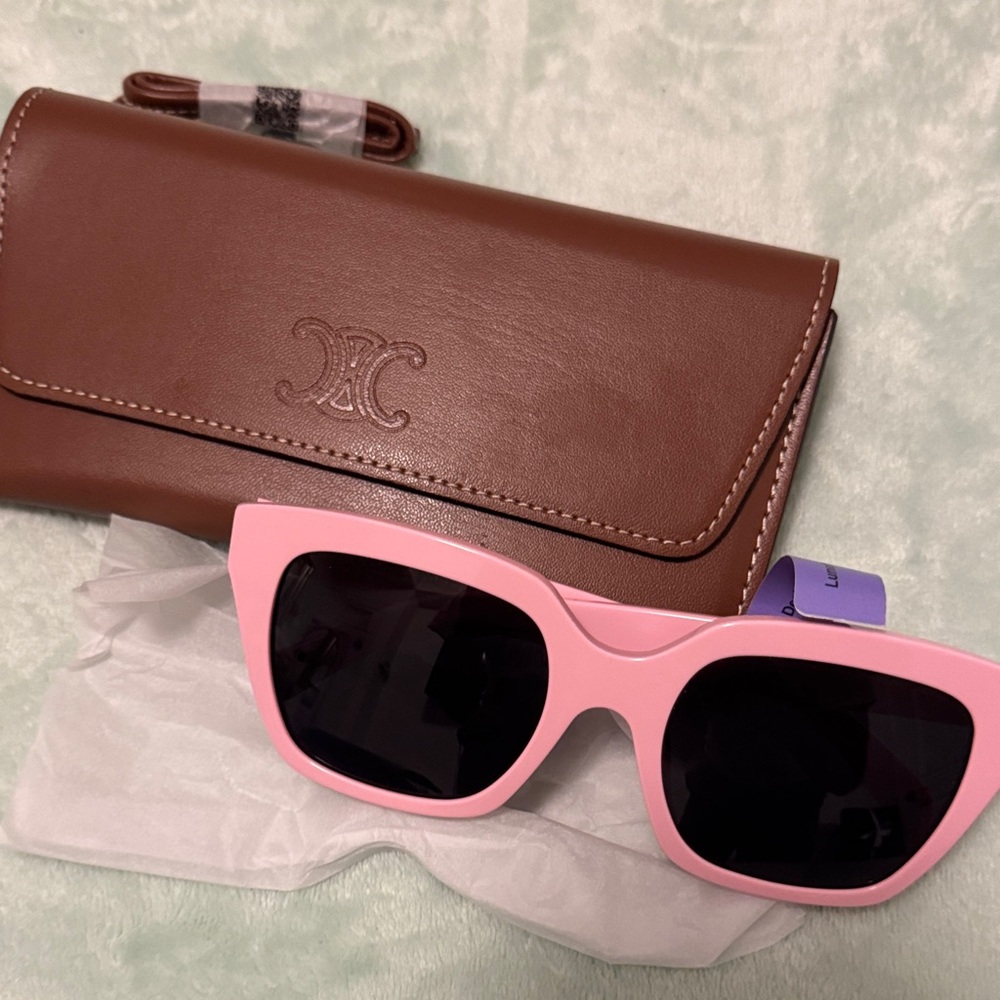 Celine Light Pink Sunglasses - Picture 2 of 2